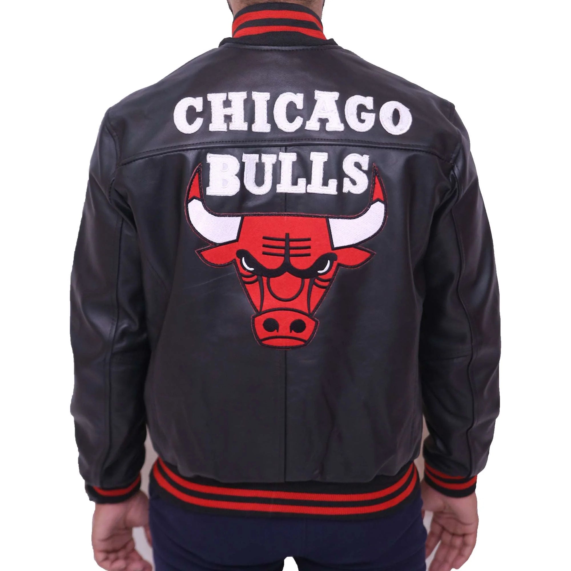 Chicago Bull Vintage Bomber Jacket Max Jackets