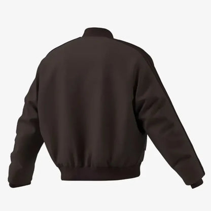 Adidas Modern China Padded Brown Bomber Jacket