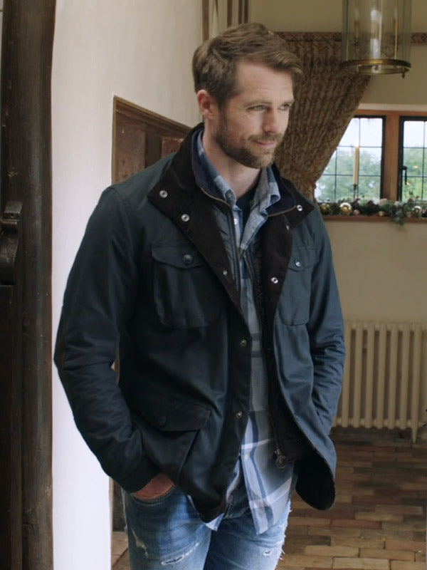 Christmas At Plumhill Manor 2024 Kyle Pryor Black Jacket Max Jackets