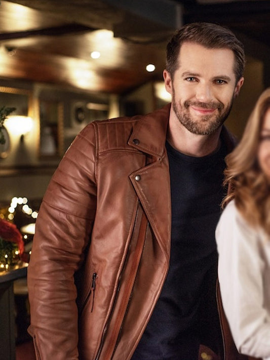 Christmas At Plumhill Manor 2024 Kyle Pryor Brown Jacket Max Jackets