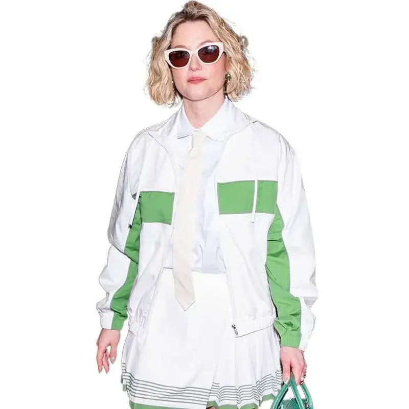 Chyler Leigh NYC 2026 Track Jacket