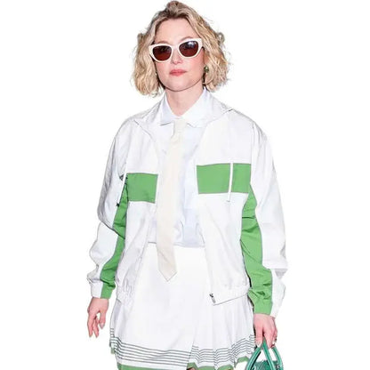 Chyler Leigh NYC 2026 Track Jacket