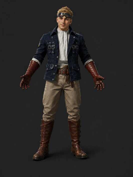 Cid Highwind Final Fantasy VII Revelation Jacket