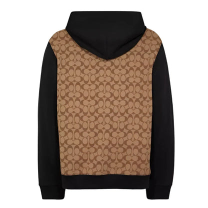 Coach Signature Pullover Hoodie Vintage Jacket