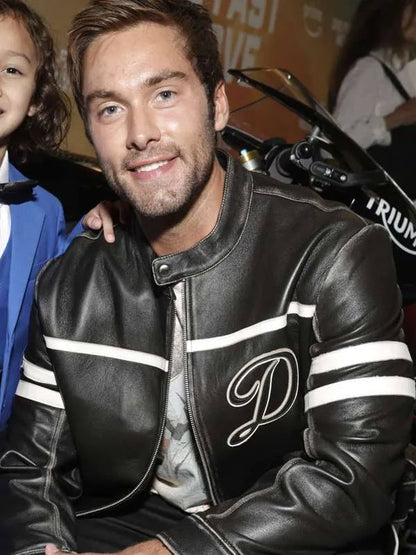 One Fast Move 2024 Austin North Black Leather Jacket Max Jackets