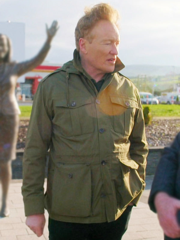 Conan O’Brien Must Go 2024 Conan O’Brien Green Jacket Max Jackets