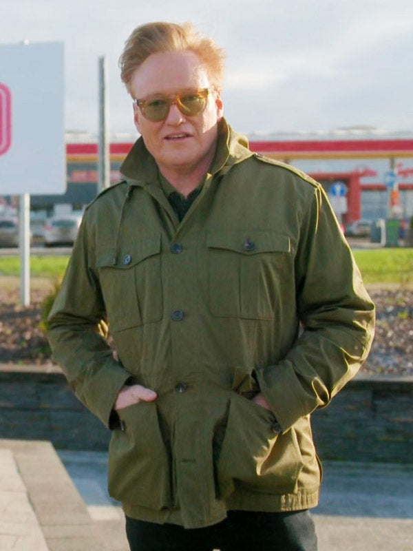 Conan O’Brien Must Go 2024 Conan O’Brien Green Jacket Max Jackets