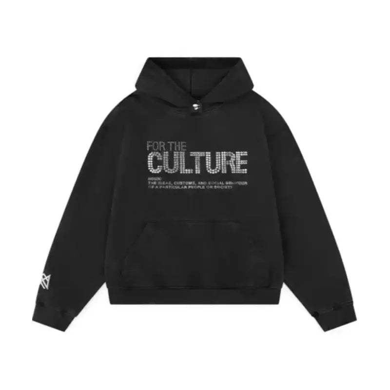 Unisex For The Culture Crystal Hoodie Vintage Jacket
