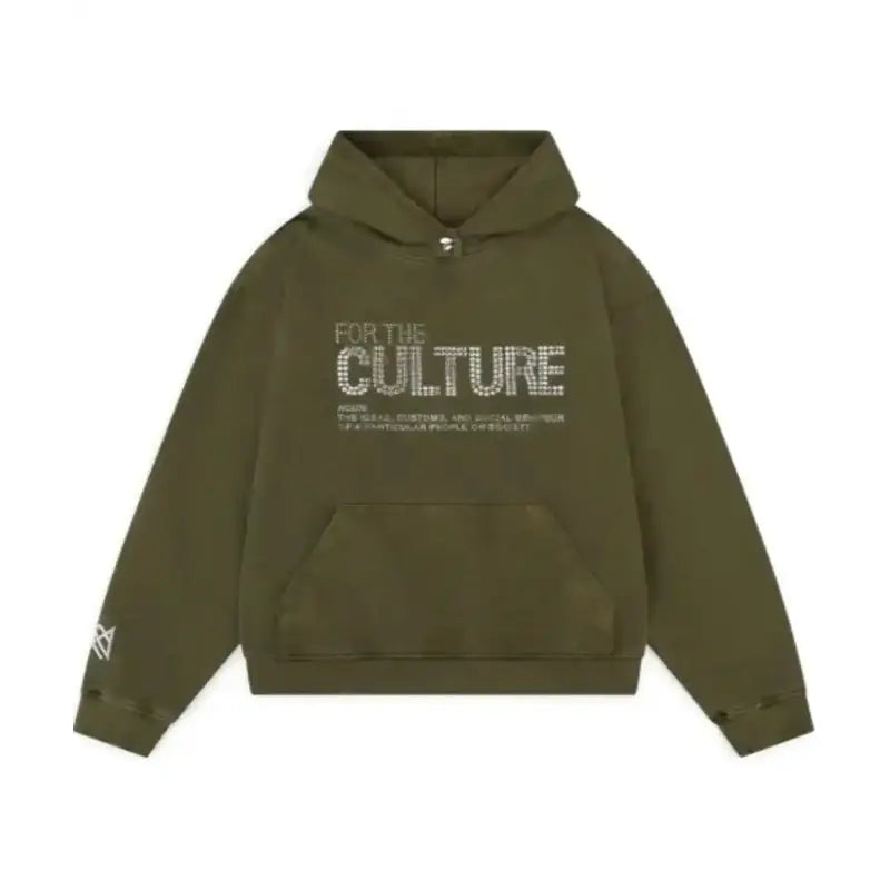 Unisex For The Culture Crystal Hoodie Vintage Jacket