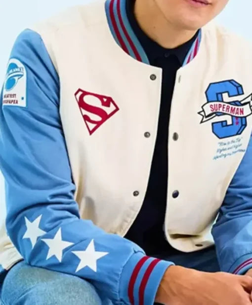 DC Comics Superman Icons Varsity Jacket
