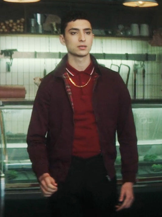 Dead Boy Detectives S01 Charles Rowland Maroon Jacket Max Jackets