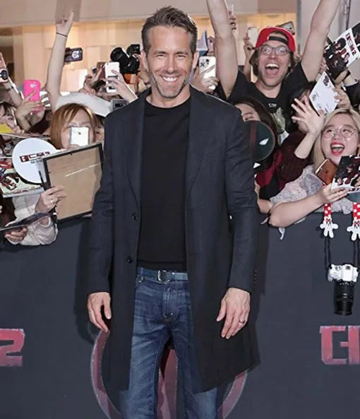 Deadpool 2 Event Ryan Reynolds Coat Max Jackets