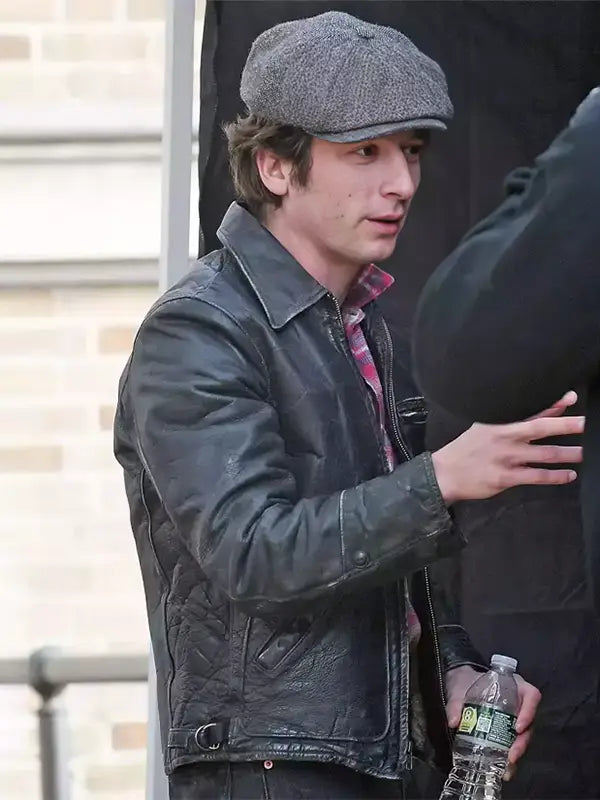 Deliver Me from Nowhere Jeremy Allen White Black Leather Jacket Max Jackets