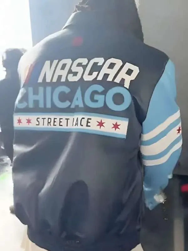 Derrick Rose NASCAR Chicago Street Race Jacket Max Jackets