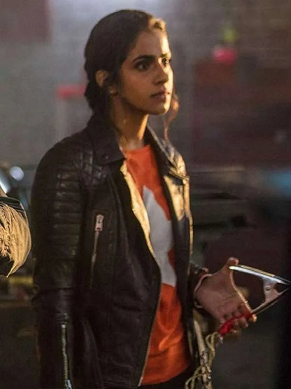 Doctor Who Mandip Gill Biker Jacket Max Jackets