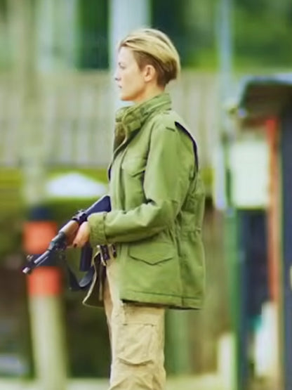 Dominique 2024 Oksana Orlan Green Jacket Max Jackets