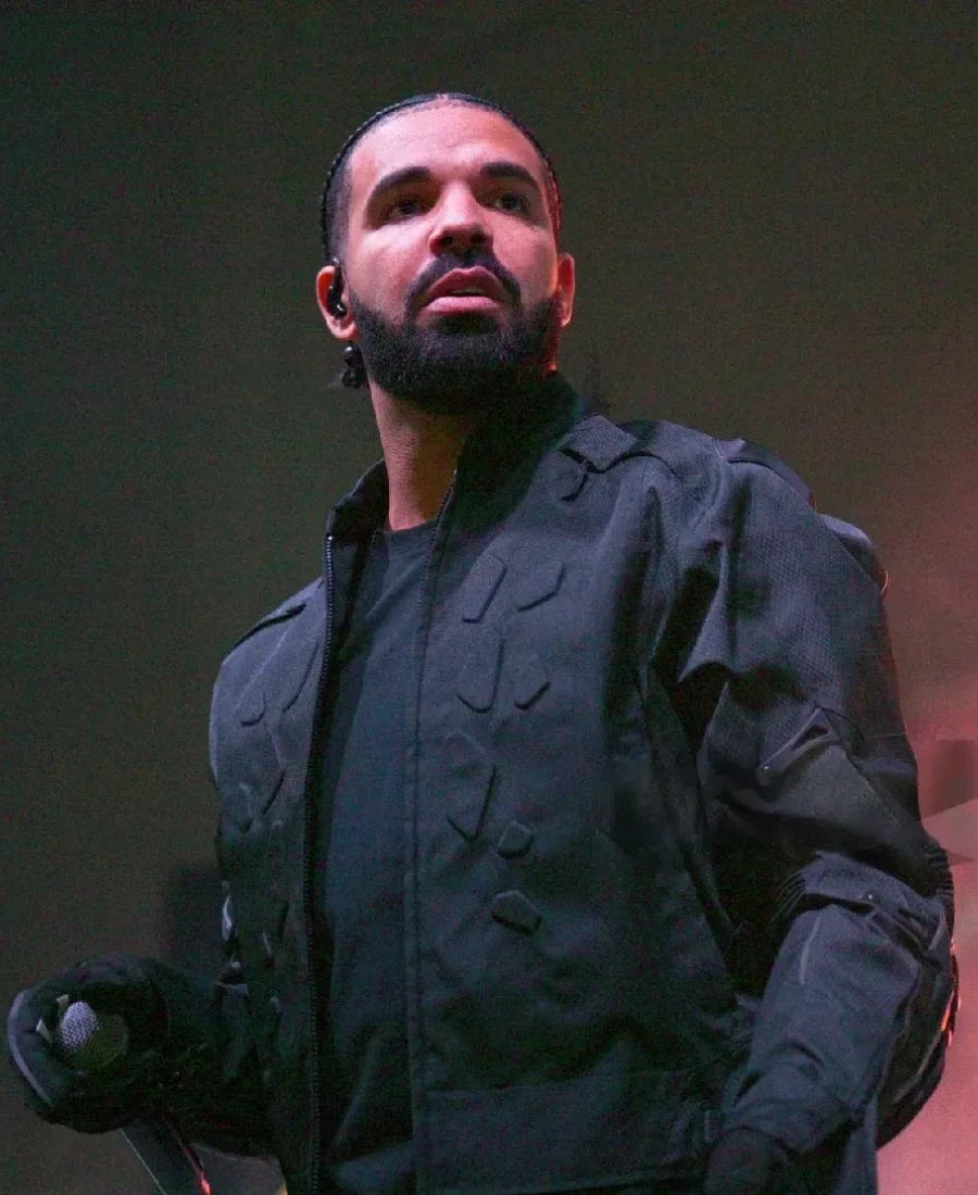 Drake Perform Wicked Black Jacket Max Jackets