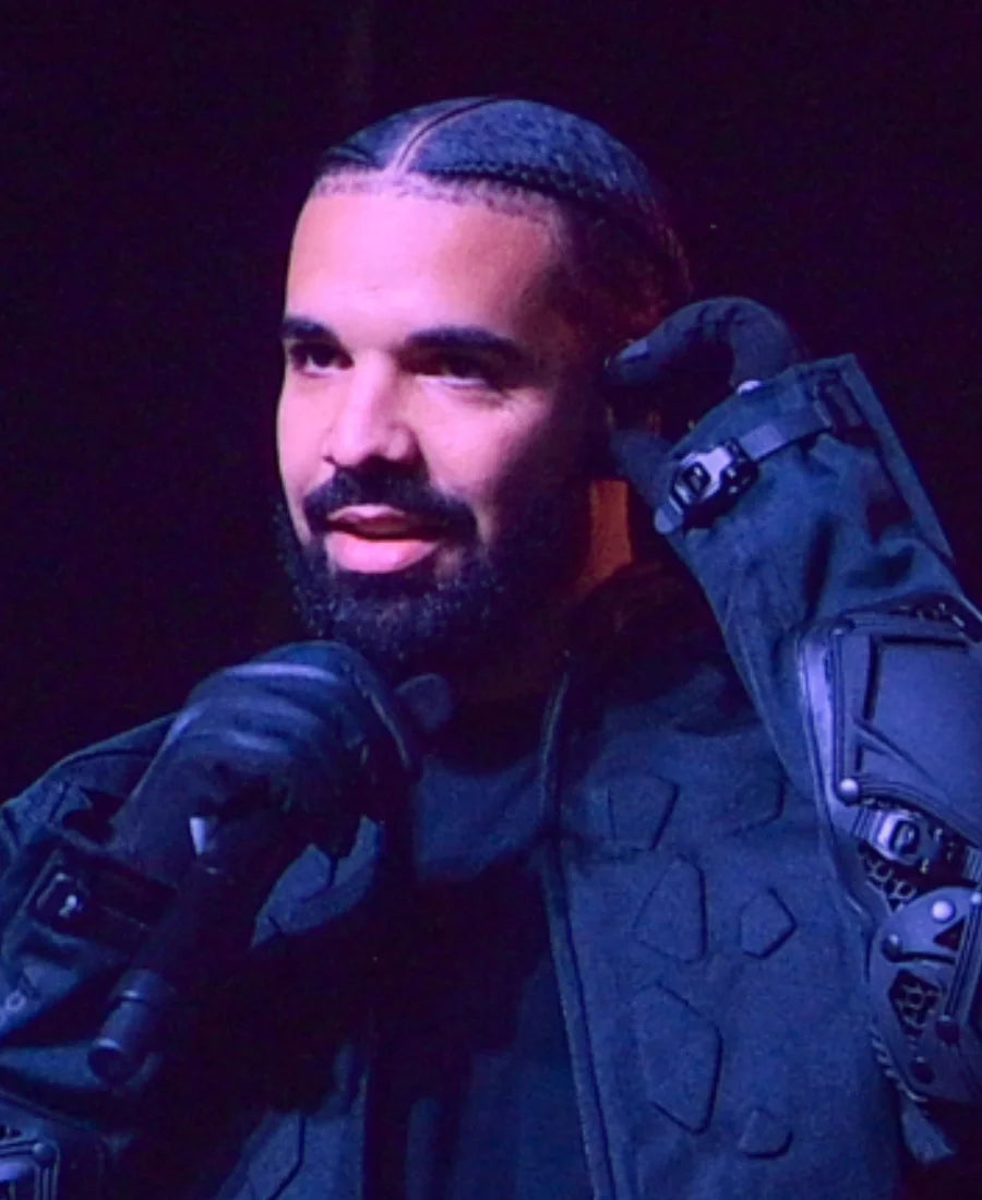 Drake Perform Wicked Black Jacket Max Jackets