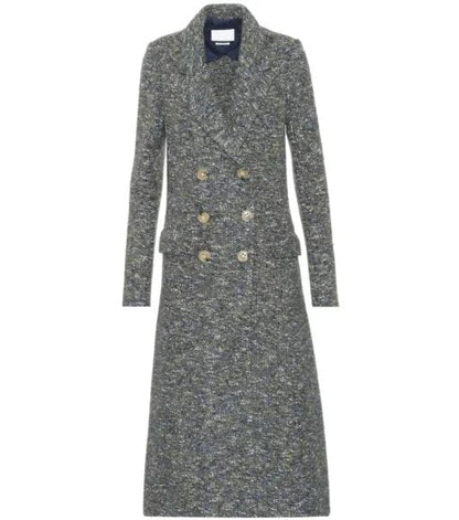 Elizabeth Lail You S02 Guinevere Beck Grey Trench Coat