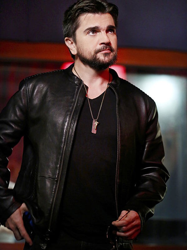 Elliot Lantana Tv Series Jane The Virgin Juanes Black Leather Jacket Max Jackets