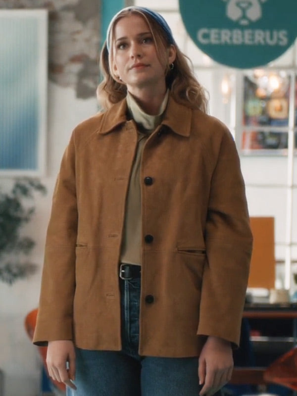 Elsbeth S01 Elizabeth Lail Brown Jacket Max Jackets