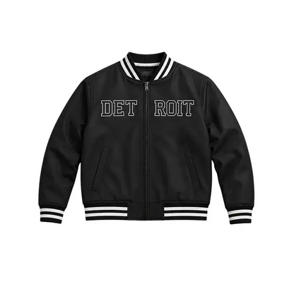 Eminem Detroit Pistons Black Varsity Jacket