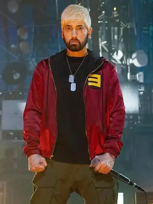 Eminem Houdini 2024 Red Jacket Max Jackets