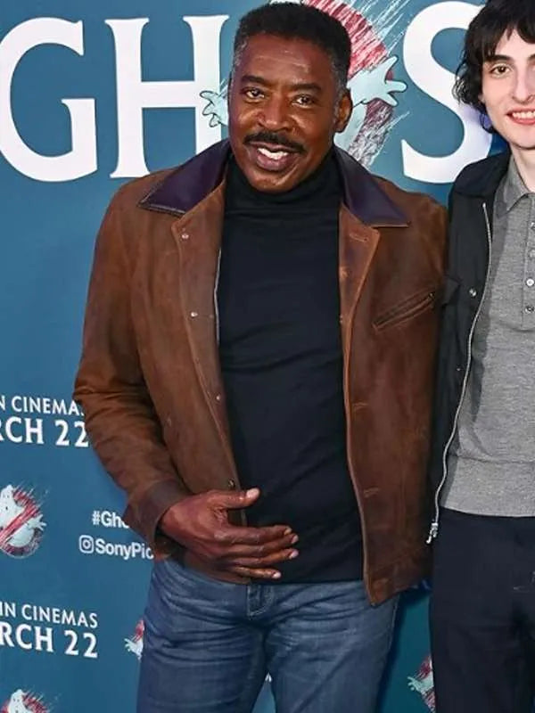 Ernie Hudson Ghostbusters Frozen Empire 2024 Leather Jacket Max Jackets