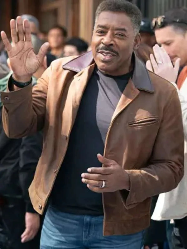 Ernie Hudson Ghostbusters Frozen Empire 2024 Leather Jacket Max Jackets