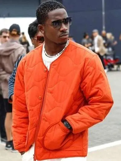 Damson Idris F1 The Movie Orange Jacket Max Jackets