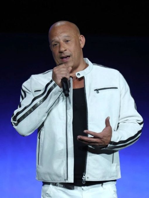 Fast X Vin Diesel CinemaCon Leather Jacket Max Jackets