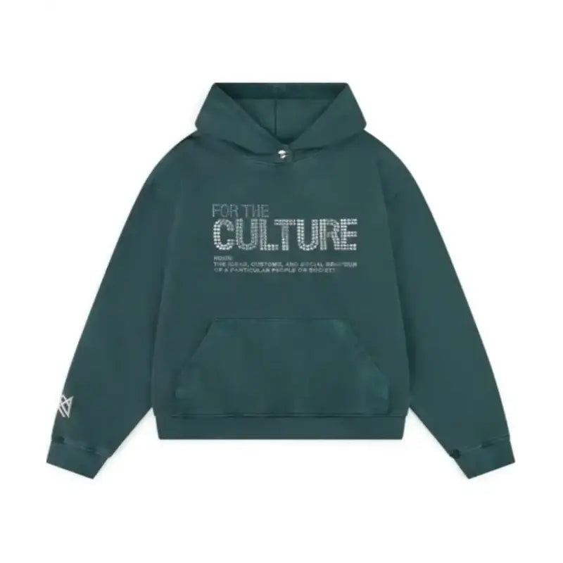 Unisex For The Culture Crystal Hoodie Vintage Jacket