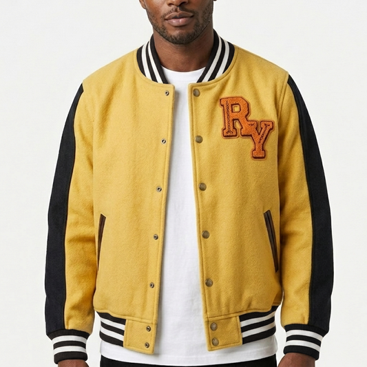 Kalu Putic Varsity Bomber Jacket