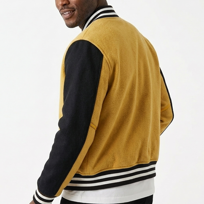 Kalu Putic Varsity Bomber Jacket