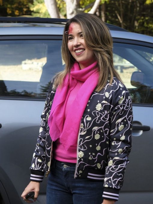 Ghosts S02 Nichole Sakura Floral Jacket