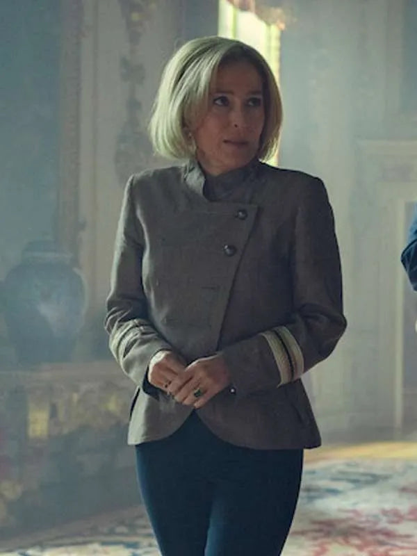 Gillian Anderson Scoop 2024 Jacket Max Jackets