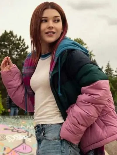 Ginny & Georgia S03 Abby Littman Puffer Jacket Max Jackets