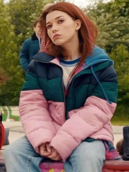 Ginny & Georgia S03 Abby Littman Puffer Jacket Max Jackets