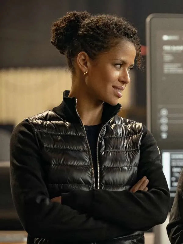 Gugu Mbatha-Raw Lift 2024 Black Jacket Max Jackets