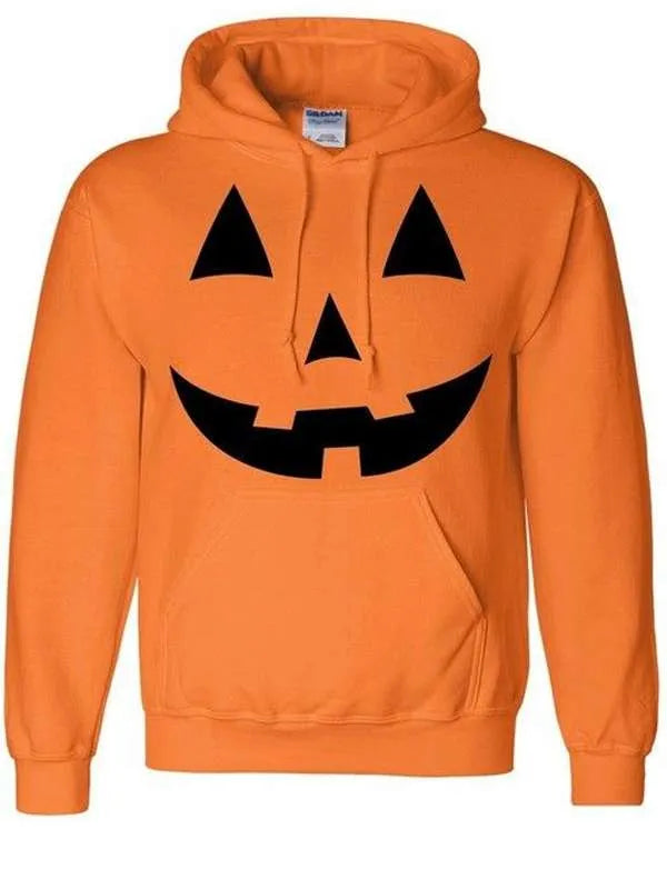 Halloween Orange Pumpkin Hoodie Max Jackets