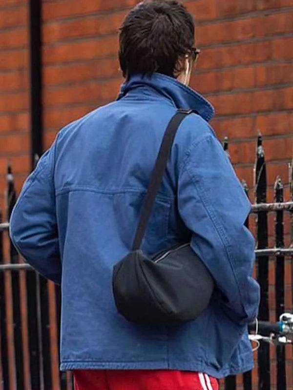Harry Styles London 2025 Blue Cotton Jacket