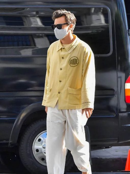 Don? Worry Darling 2022 Jack Bode Yellow Shirt