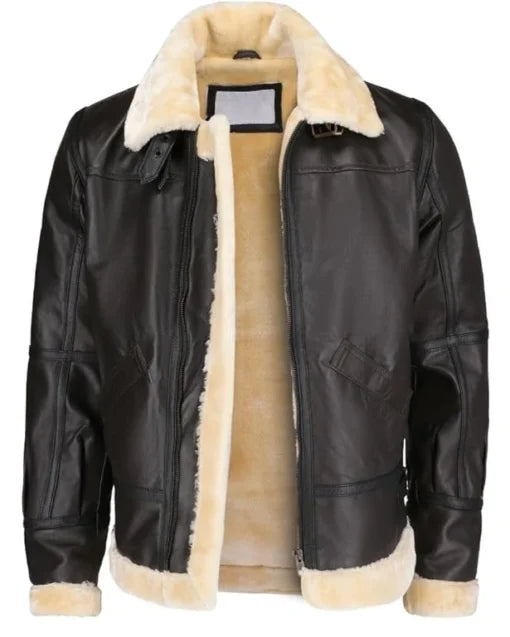 Henry Sheepskin Shearling Aviator Jacket Max Jackets