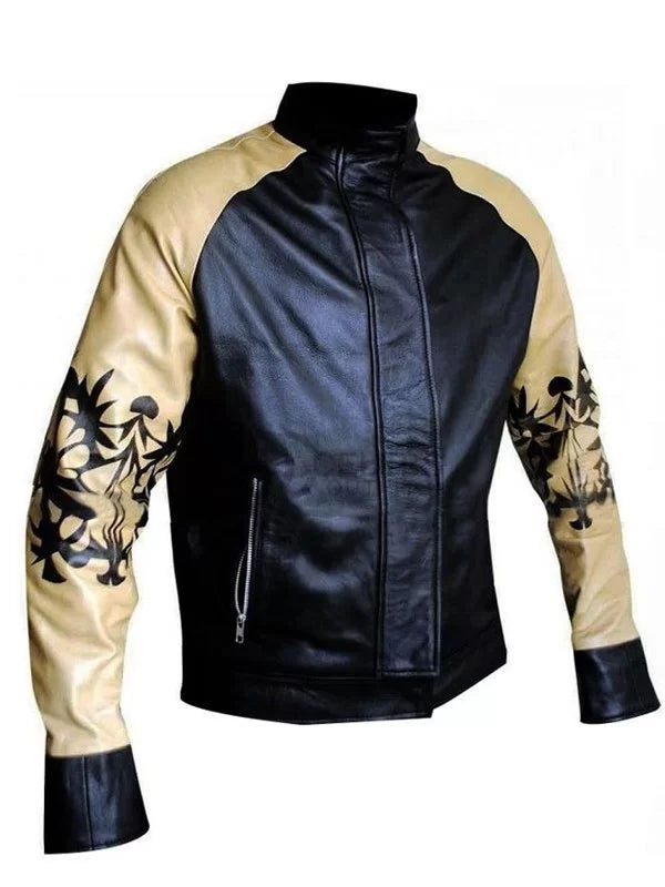 KUNG FURY COBRA BOMBER LEATHER JACKET Max Jackets