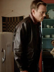 Jake Abel Fog of War 2025 Leather Jacket Max Jackets