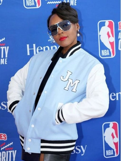 Janelle Monae NBA All Star Varsity Jacket
