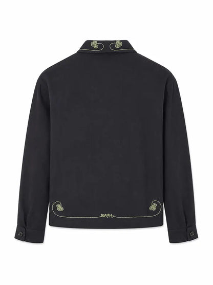 Jay-Z Lucky Draw Black Embroidered jacket