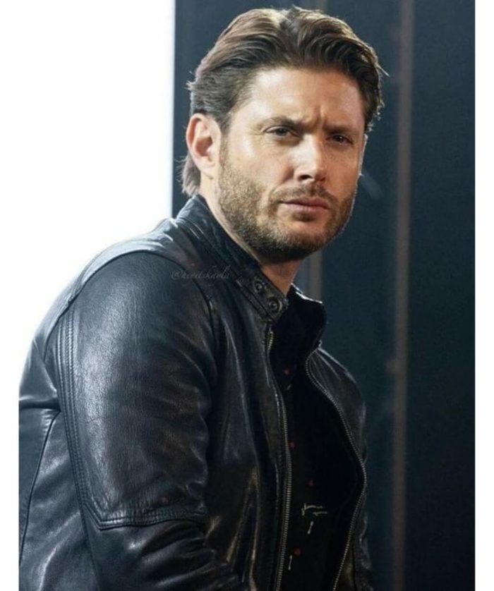 Jensen Ackles Black Leather Jacket Max Jackets