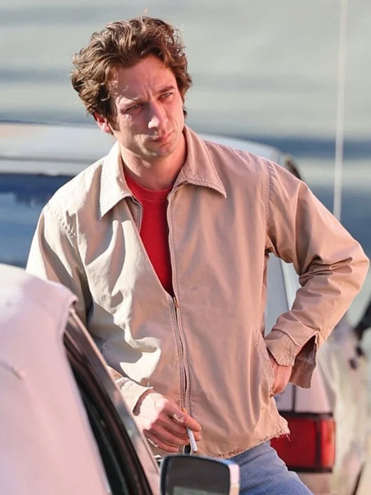 Jeremy Allen White Deliver Me From Nowhere Beige Jacket Max Jackets