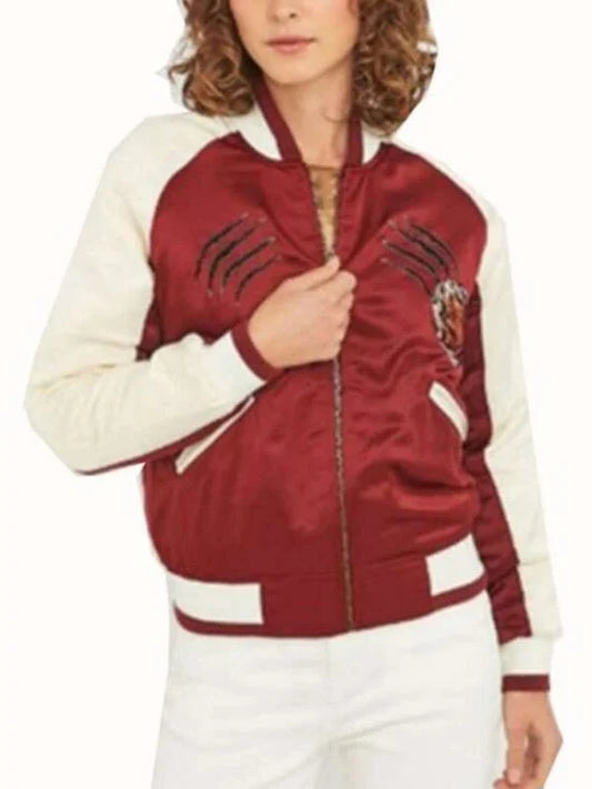 13 Reason Why Jessica Davis Bomber Jacket